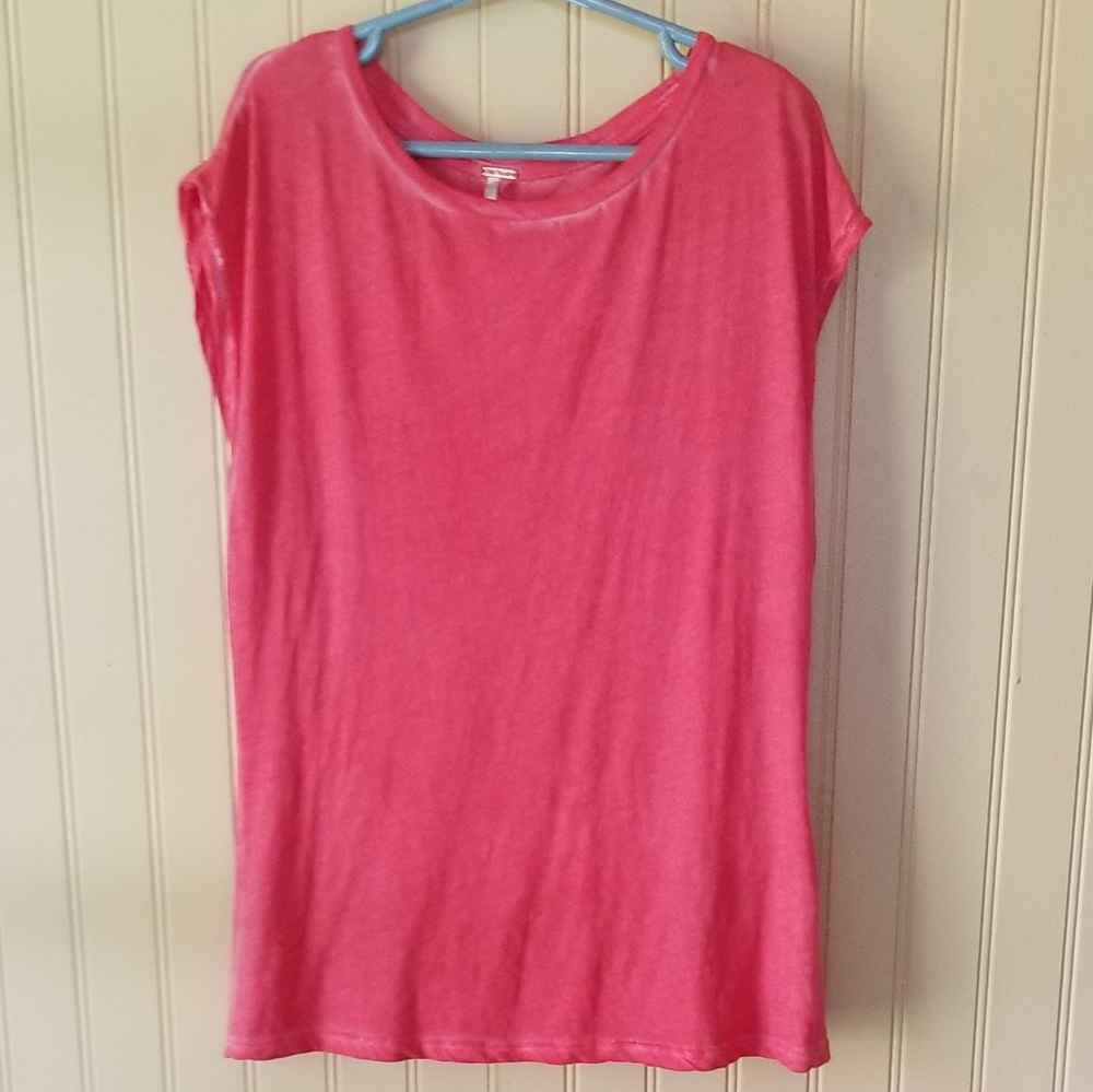 Free People Baby Layering Tee XS pink